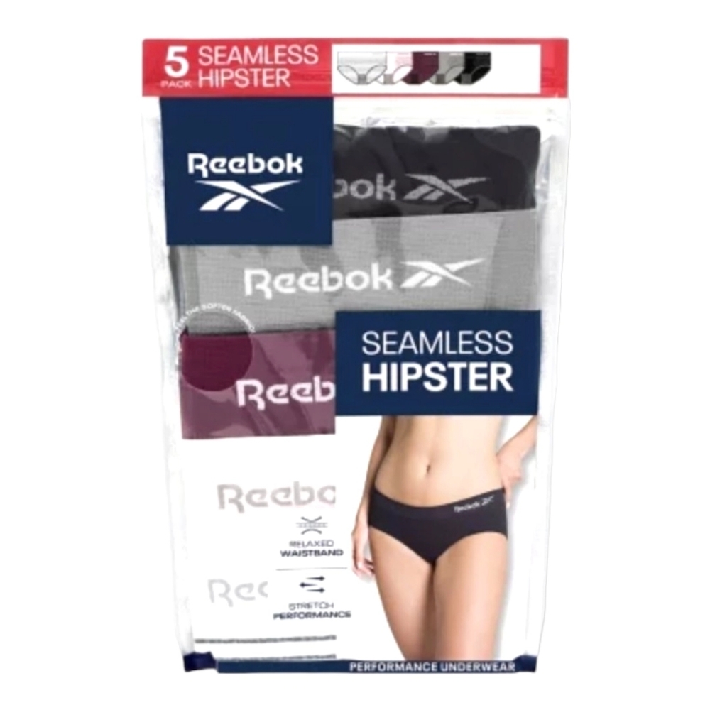 REEBOK 5 SEAMLESS HIPSTERS SIZE XL 16
